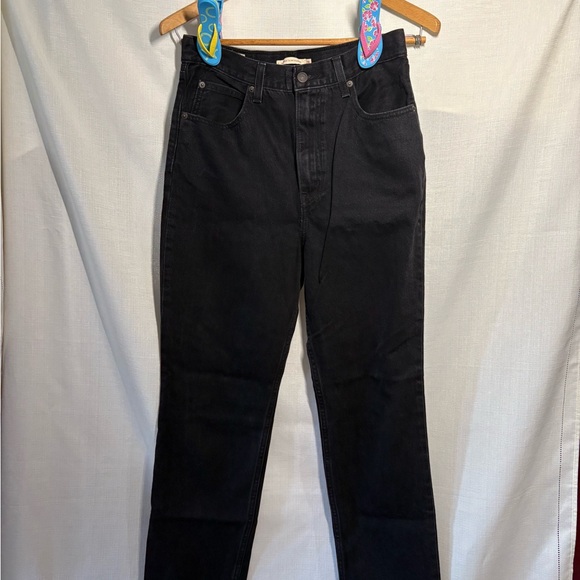 70'S HIGH RISE SLIM STRAIGHT WOMEN'S JEANS - Picture 5 of 13